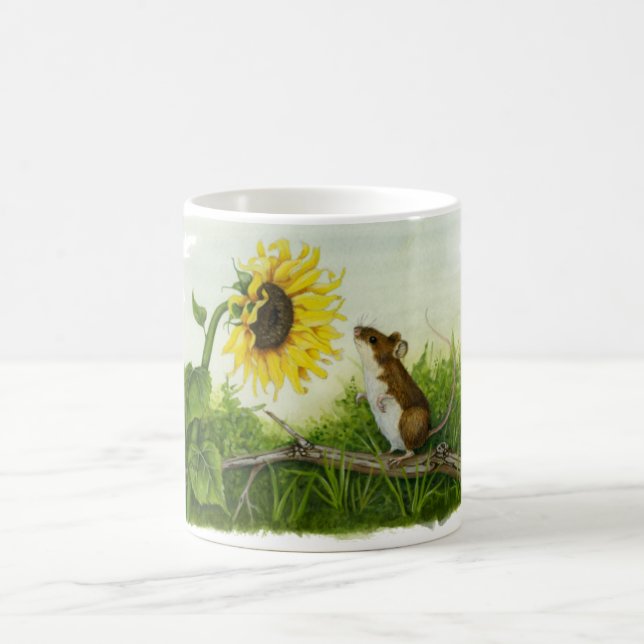 Sonnenblume-MäuseTasse Tasse (Mittel)