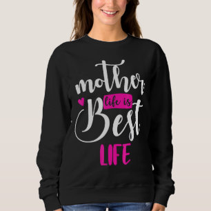 Sonnenblume Messing Hair Bun Tante Leben Retro Müt Sweatshirt