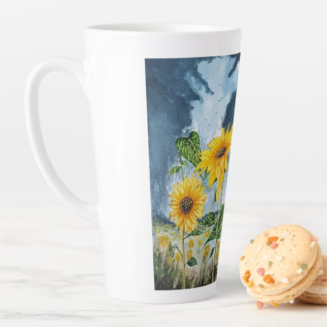Sonnenblume Milchtasse (Beispiel)