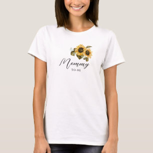 Sonnenblume Mommy zu sein T-Shirt