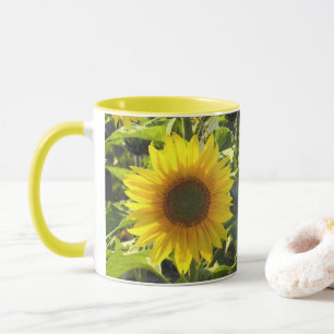 Sonnenblume-Morgen-Tasse Tasse