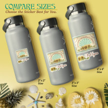 Sonnenblume Muschel Vintage Vibes Personalisierter