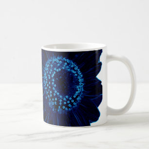 Sonnenblume nachts tasse