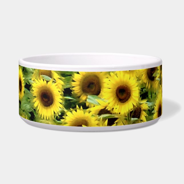 Sonnenblume Napf (Vorderseite)