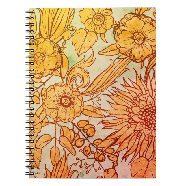Sonnenblume Notizblock (Vorderseite)