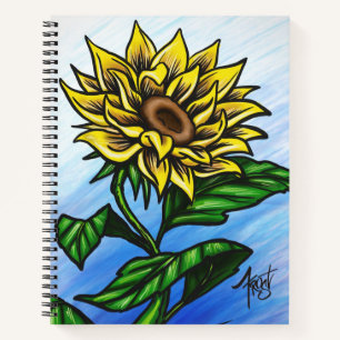 Sonnenblume Notizbuch