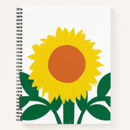Sonnenblume Notizbuch