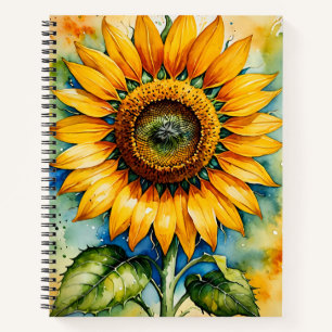 Sonnenblume Notizbuch