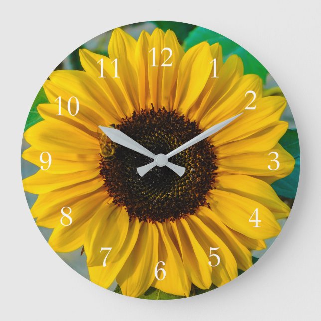 Sonnenblume Obere Uhr (Vorderseite)