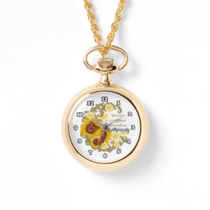 Sonnenblume Oma Armbanduhr