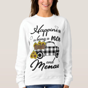 Sonnenblume Oma Glück ist eine Mama und Mem Sweatshirt
