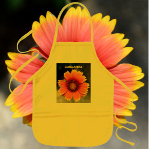 Sonnenblume Orange und Gelbe Gaillardia Helle Kinderschürze