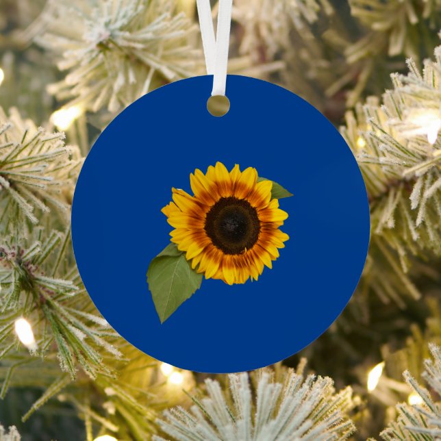 Sonnenblume Ornament Aus Metall (InSitu)