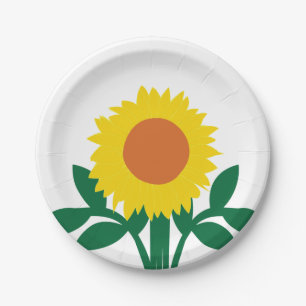 Sonnenblume  pappteller