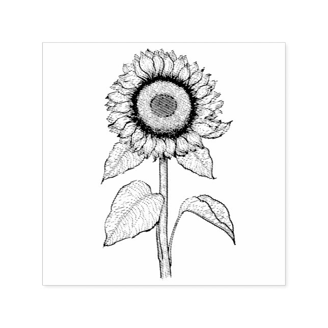 Sonnenblume Permastempel (Design)