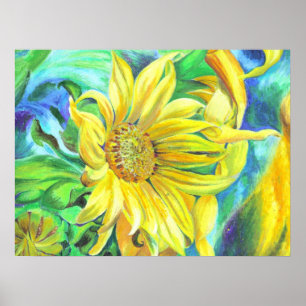 Sonnenblume Poster