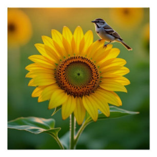 Sonnenblume Poster