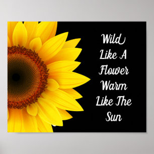 Sonnenblume Poster