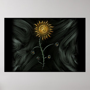 Sonnenblume Poster