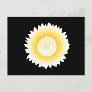 Sonnenblume Postkarte