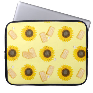 Sonnenblume Power Laptopschutzhülle