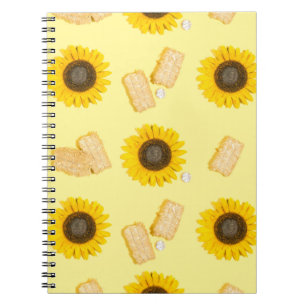 Sonnenblume Power Notizblock