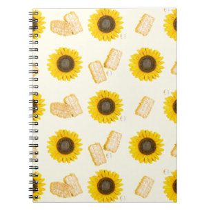 Sonnenblume Power Notizblock