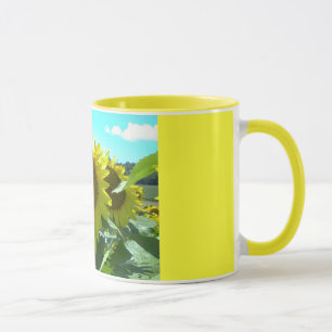 Sonnenblume-Power--Tasse Tasse