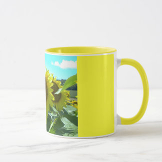 Sonnenblume-Power--Tasse Tasse