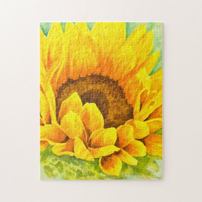 Sonnenblume Puzzle (Vertikal)