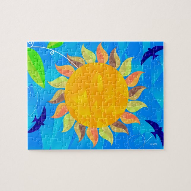 Sonnenblume Puzzle (Horizontal)