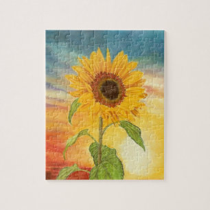 Sonnenblume Puzzle