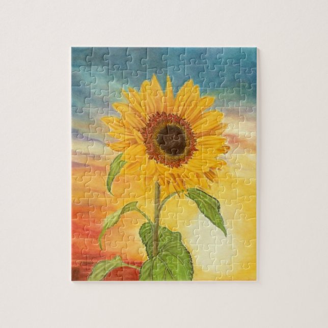 Sonnenblume Puzzle (Vertikal)