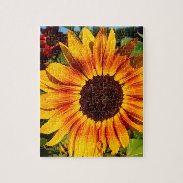 Sonnenblume Puzzle (Vertikal)