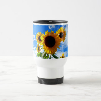 Sonnenblume-Reise-Tasse Reisebecher