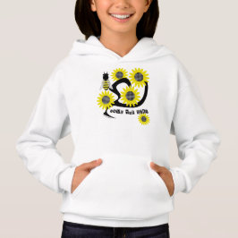 Sonnenblume Rette das Bienen-Sweatshirt Hoodie