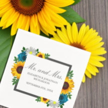 Sonnenblume Rose Daisy Floral Wedding