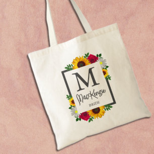 Sonnenblume Rose Gänseblümchen Herbst Blumen Hochz Tragetasche