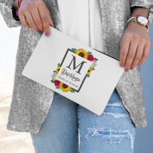 Sonnenblume Rose Gänseblümchen Herbst Blumen Hochz Zubehörtasche