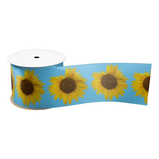 Sonnenblume Satin Ribbon Satinband (Spule)