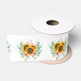 Sonnenblume Satinband