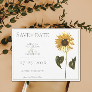 Sonnenblume Save the Date