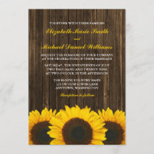 Sonnenblume-Scheunen-hölzerne Hochzeit