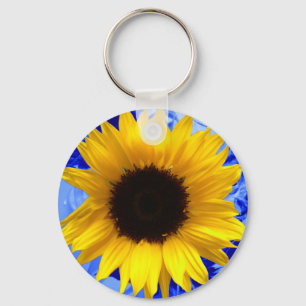 Sonnenblume Schlüsselanhänger