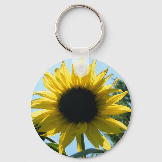 Sonnenblume Schlüsselanhänger (Vorderseite)