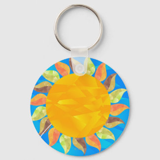 Sonnenblume Schlüsselanhänger