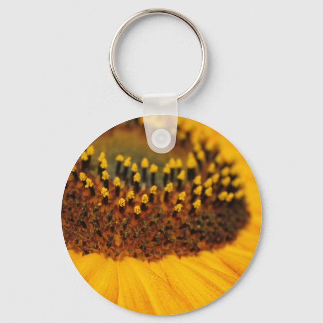 Sonnenblume Schlüsselanhänger (Rückseite)
