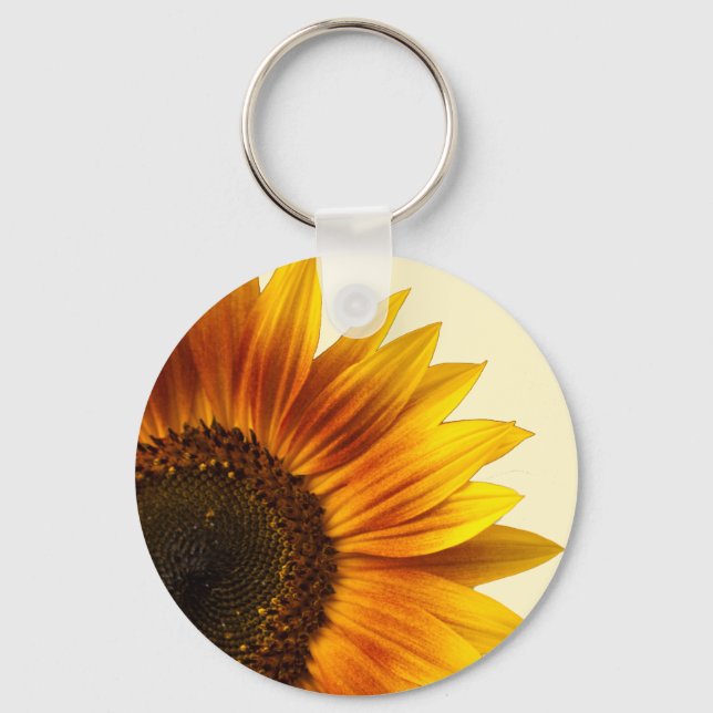 Sonnenblume Schlüsselanhänger (Vorderseite)