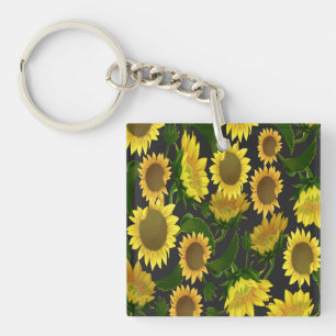 Sonnenblume Schlüsselanhänger