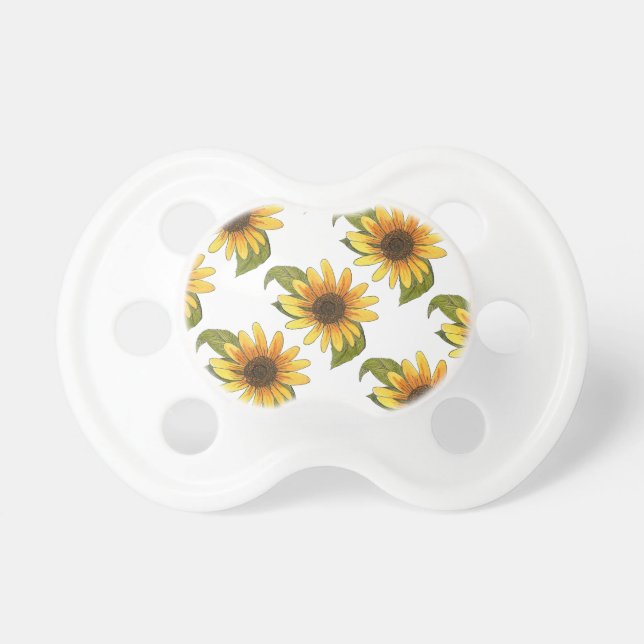 Sonnenblume Schnuller (Vorne)